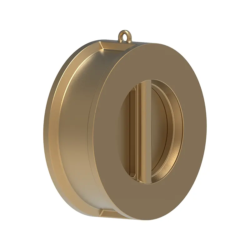 Supapă de verificare a plăcii duble din bronz